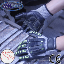 NMSAFETY guantes de trabajo maquinista anti-corte